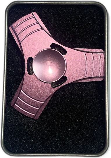 Fidget Spinner Pink 3 Leaves Ροζ Σπίνερ