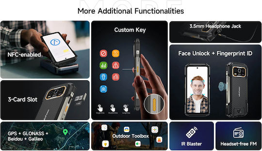 Ulefone Armor 27 Dual SIM (12/256GB) Μαύρο
