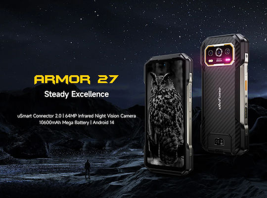 Ulefone Armor 27 Dual SIM (12/256GB) Μαύρο