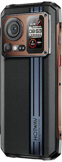 Hotwav Cyber 15 Dual-SIM (12GB/256GB) Widerstandsfähig Smartphone Brown Cyber