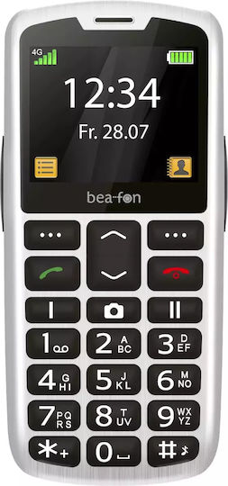 Bea-fon SL260 Dual SIM Mobile with Large Buttons Silver