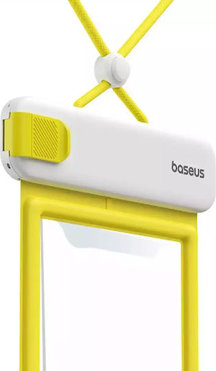 Baseus Deepdive Waterproof Case Rezistentă la apă până la 7.2" Alb P60271600211-00