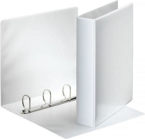 Exas Paper Clipboard with 4 Rings White 1pcs