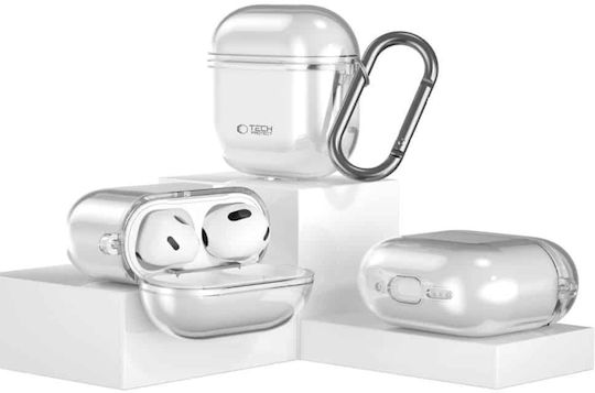 Tech-Protect Flexair Husă Silicon în culoarea Transparent pentru Apple AirPods 4