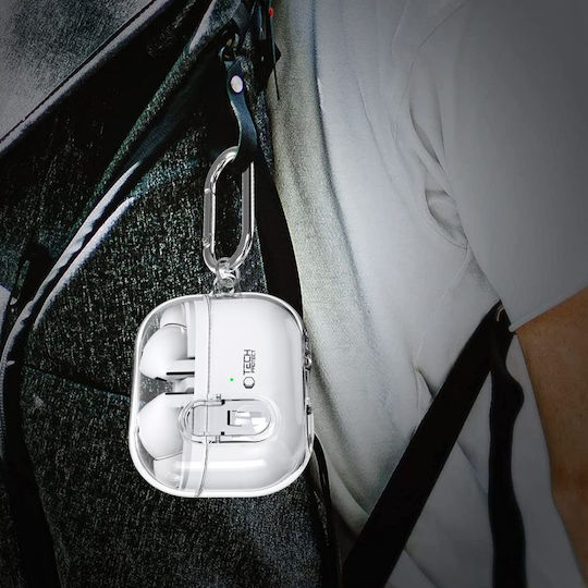 Tech-Protect Flexair Hülle Silikon in Transparent Farbe für Samsung Galaxy Buds 3 / 3 FE / 3 Pro