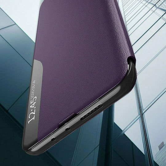 Techsuit Efold Задна корица Изкуствена кожа Лилав (Samsung Galaxy S25 Ultra - Techsuit)