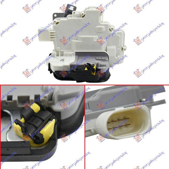 Prasco Door lock with installation Rear Seat Exeo Audi A4 8E0839015AA