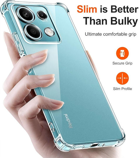 Techsuit Shockproof Clear Umschlag Rückseite Silikon Transparent (Xiaomi 15)