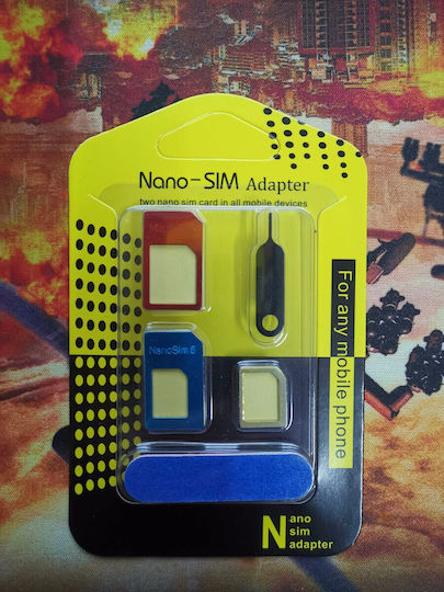 All in One 100076 SIM Adapter in Black color