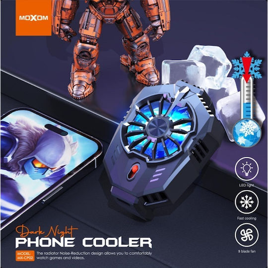 Moxom Mobile Phone Cooler Mx-cp02Black