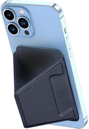 Dux Ducis MagSafe Kartenhülle Magnetische Brieftasche für iPhone 12/ 13/ 14/ 15 Serie in Blauer Farbe