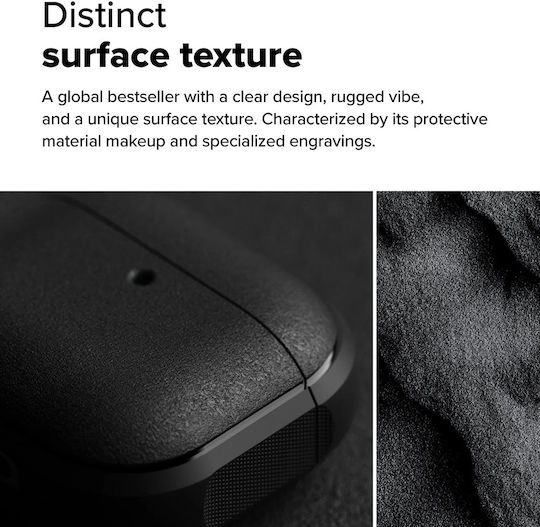 Ringke Onyx Case Silicone in Black color for Apple AirPods 4