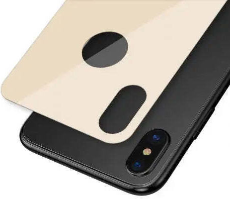 Baseus Гръбен протектор за iPhone Xs Златист