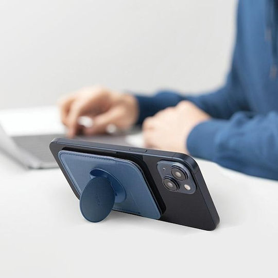 Uniq MagSafe Θήκη Καρτών Flixa σε Navy Μπλε χρώμα