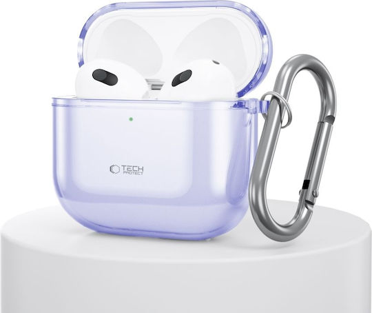 Tech-Protect Flexair Husă în culoarea Violet pentru Apple AirPods 4