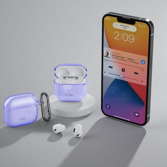 Tech-Protect Flexair Husă în culoarea Violet pentru Apple AirPods 4