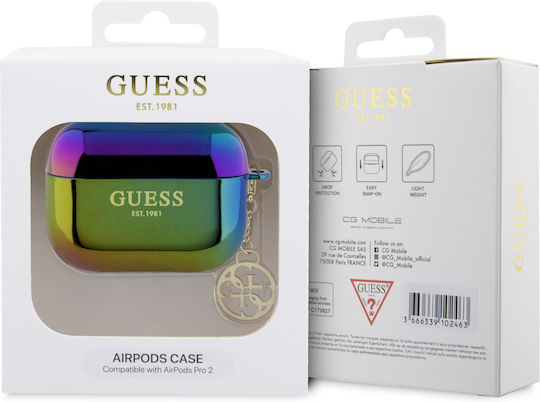 Guess Charm Калъф в Златист цвят за Apple AirPods Pro 2