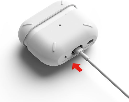Ringke Layered Silicone Case with Keychain White for Apple AirPods Pro
