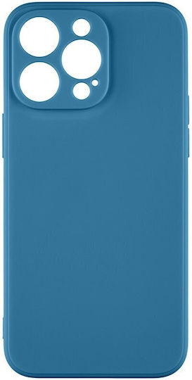 Obal:Me Back Cover Silicon Albastru (iPhone 15 Pro Max)