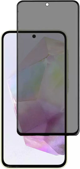 TelForceOne Privacy Tempered Glass Μαύρο (Galaxy A35)