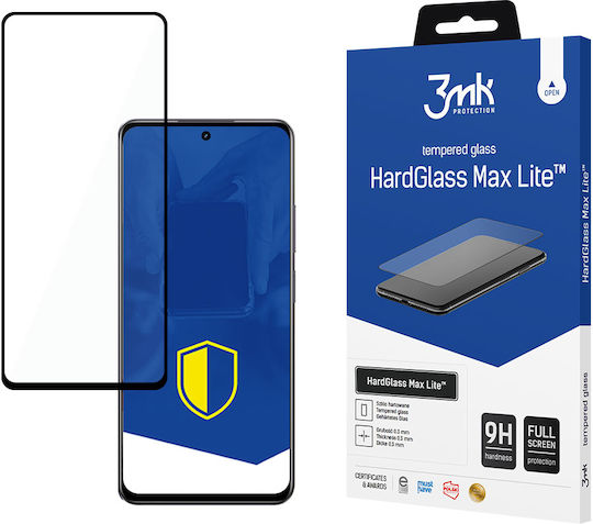 3MK Hardglass Max Lite 0.3mm Full Face Tempered Glass (Realme 11 5G)