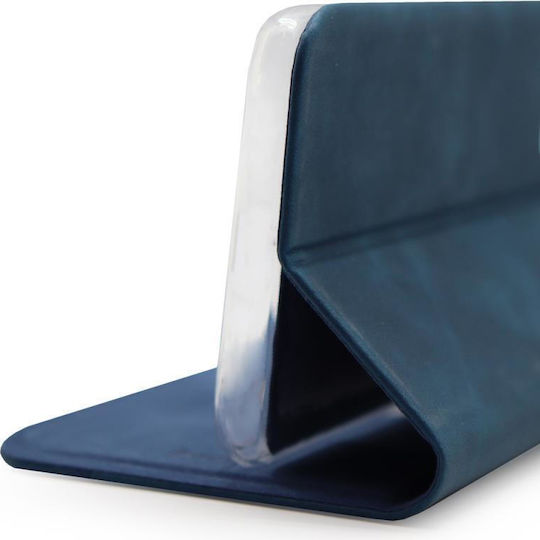 iNOS S-Folio NE Buchen Sie Synthetisches Leder Marineblau (Redmi A1)