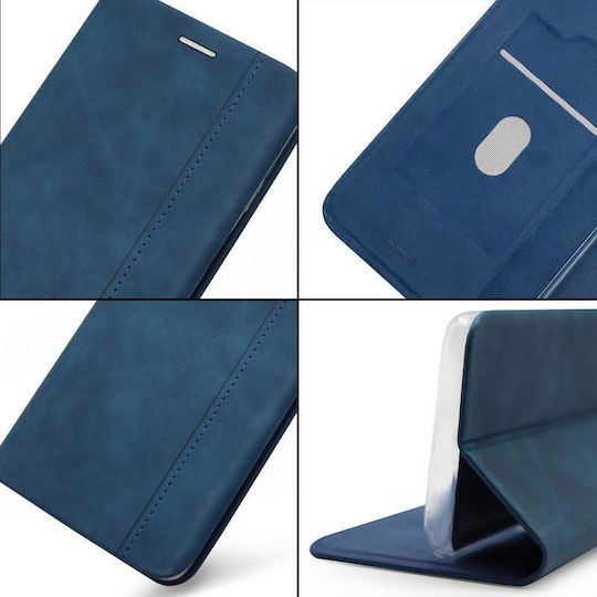 iNOS S-Folio NE Buchen Sie Synthetisches Leder Marineblau (Redmi A1)