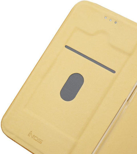 iNOS S-Folio NE Book Piele artificială Mustard (Redmi 10A)