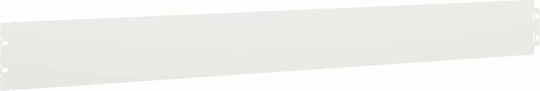 vidaXL Metallgartenbordüre in Weiß Farbe 1.03m x 10cm