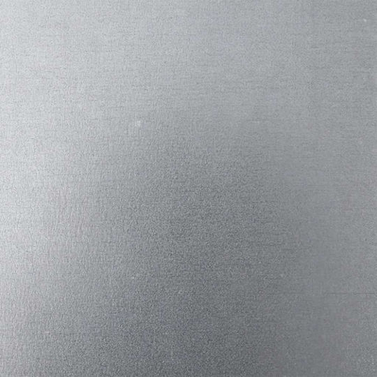 vidaXL Metallgartenbordüre in Silber Farbe 1.03m x 25cm
