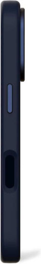 Decoded Umschlag Rückseite Silikon 1.2mm Marineblau (iPhone 17 Pro / iPhone 16 Pro)