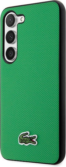 Lacoste Iconic Petit Pique Back Cover Πλαστικό Πράσινο (Galaxy S23+)
