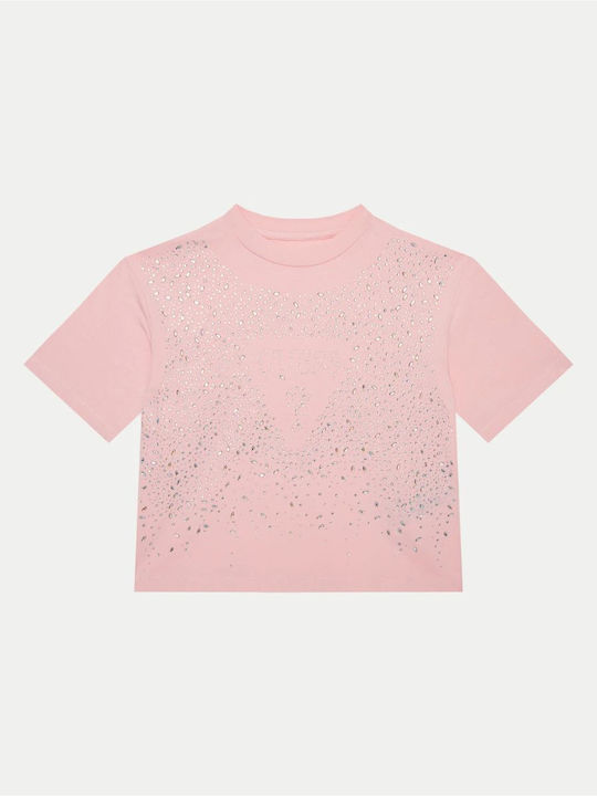 Guess Children's Blouse Long Sleeve Pink