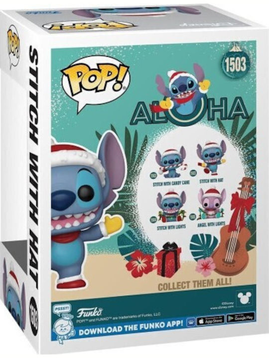 Funko Pop! Disney: Lilo & Stitch - Stitch with Santa Hat 1503