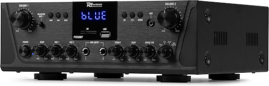 Power Dynamics PV220BT Τελικός Ενισχυτής Hi-Fi Stereo 953.030 Μαύρος