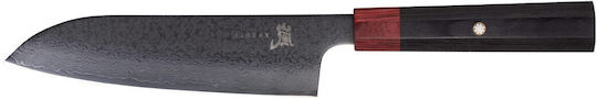 Yaxell Μαχαίρι Santoku από Ανοξείδωτο Ατσάλι 16.5cm