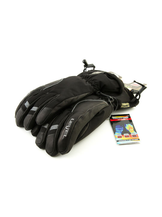 Level Piste 2074UG.01 Männer Ski- & Snowboardhandschuhe Schwarz