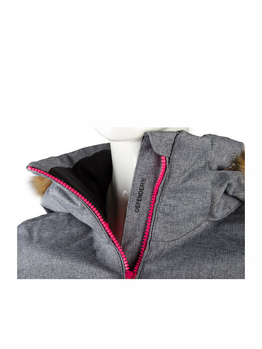 Eider Frauen Jacke aus für Ski & Snowboard Gray