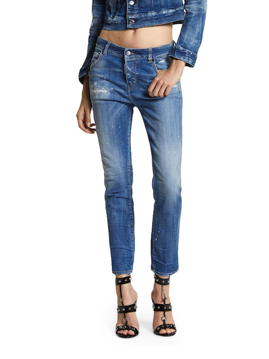 Dsquared2 Cool Girl Women's Jean Trousers in Slim Fit Blue