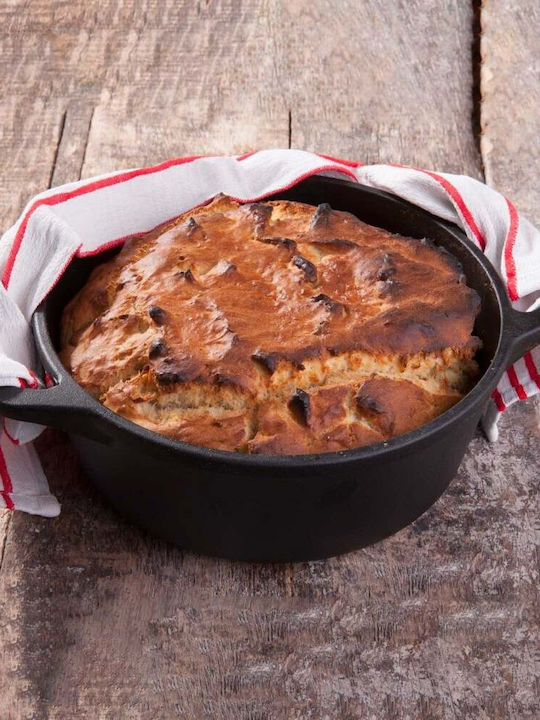 Victoria Dutch Oven Round Cast Iron 3.8lt 1pcs