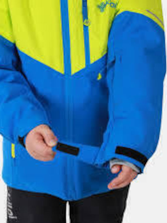 Kids Casual Coat with Lining and Hood Light Green