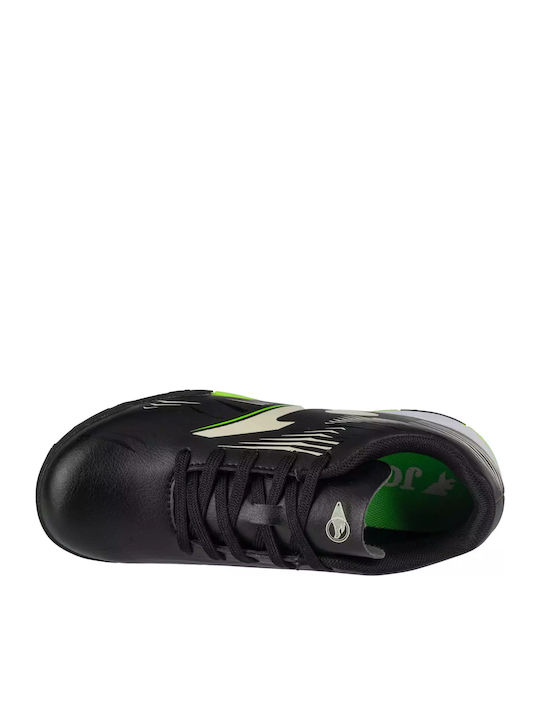 Kinder Fußballschuhe und Stollenschuhe mit Rasen Schwarz