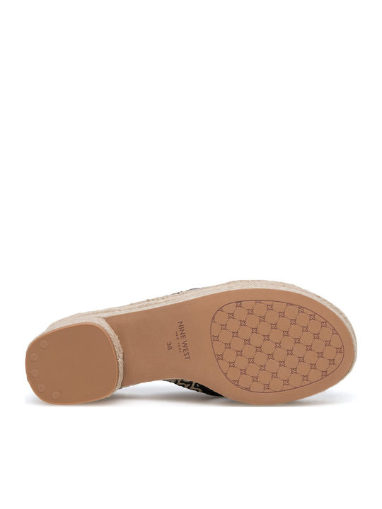 Women's Mules with Chunky Low Heel in Black Color