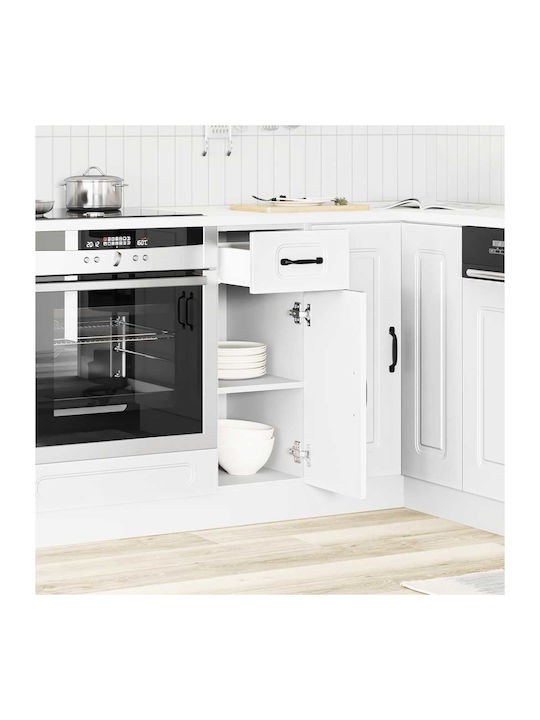 Kalmar Floor Cabinet White 30x46x81.5pcs