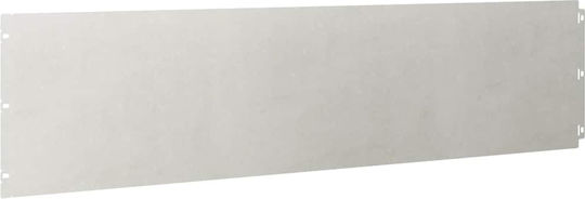 vidaXL Gartenbordüre in Silber Farbe 1.03m x 25cm
