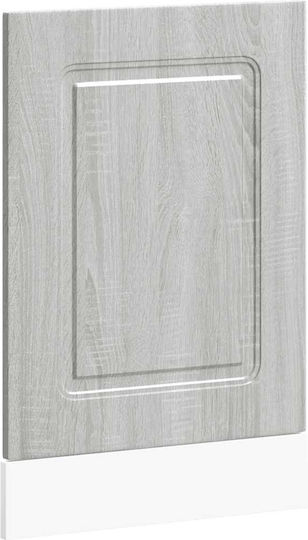 Kalmar Dishwasher Panel Gray Sonoma 45x1.5x67 Cm Gray 45 X 1.5 X 67 Cm