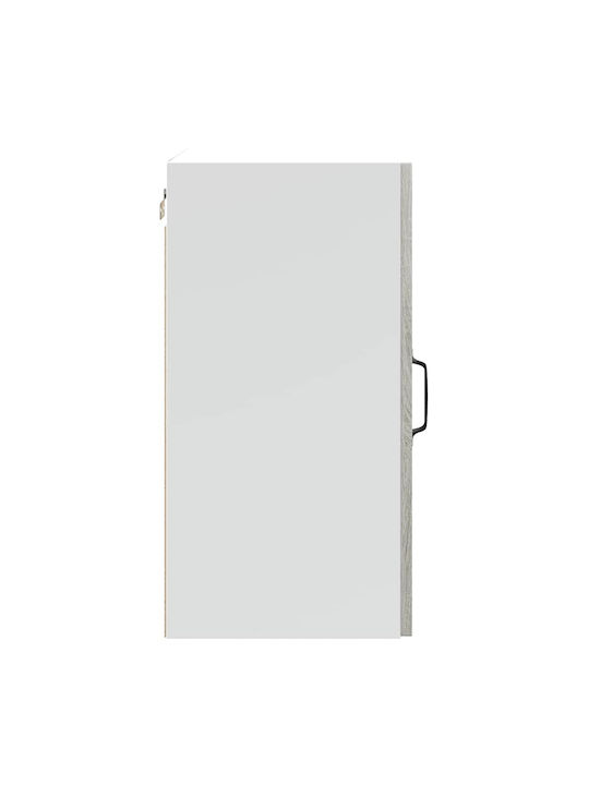 Vidaxl Kitchen Wall Cabinet Porto Gray Sonoma 40x31x60cm 1 Piece Gray