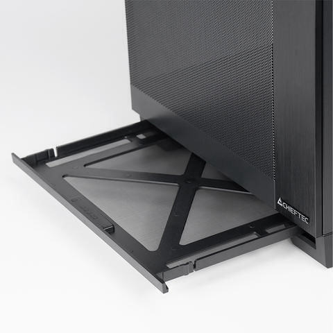 Chieftec Visio Air GM-30B-M-OP Cube Κουτί Υπολογιστή με Πλαϊνό Παράθυρο Μαύρο