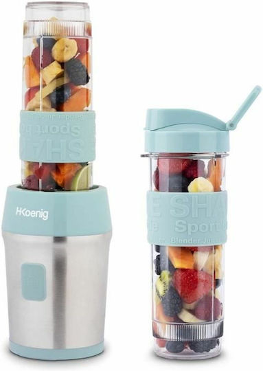 HKoenig SMOO Blender Cu Cană Din Plastic 570 ml 300W Albastră