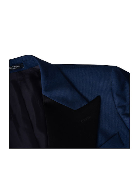 Costum Bărbați cu Croială Normală Blue